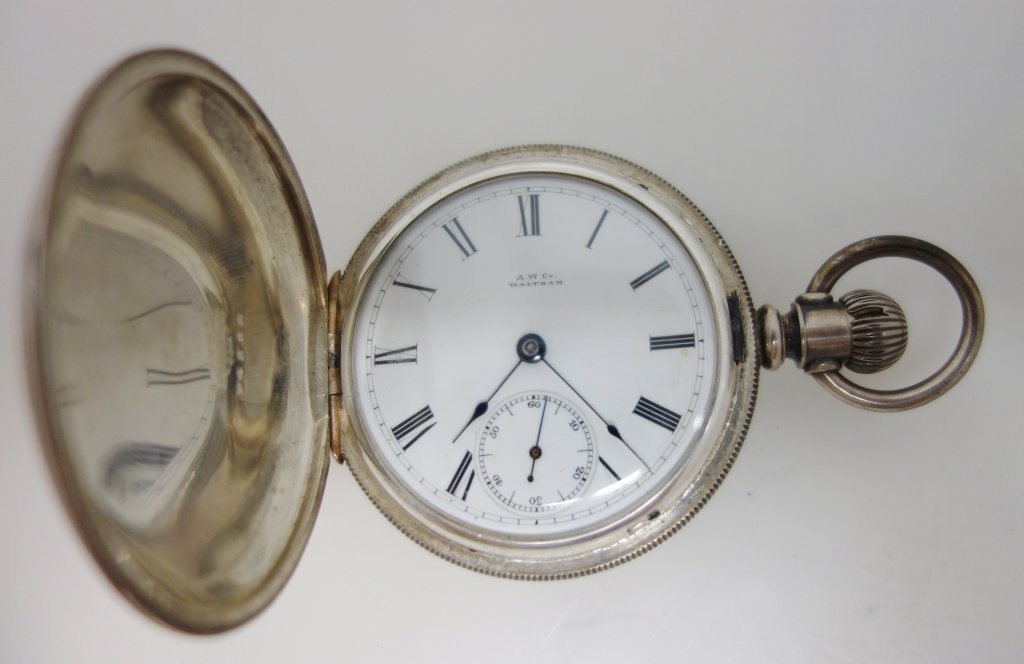 A.W. Co Waltham pocket watch (1 of 3)