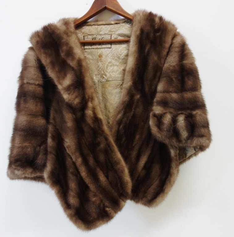 Brown mink jacket (1 of 4)