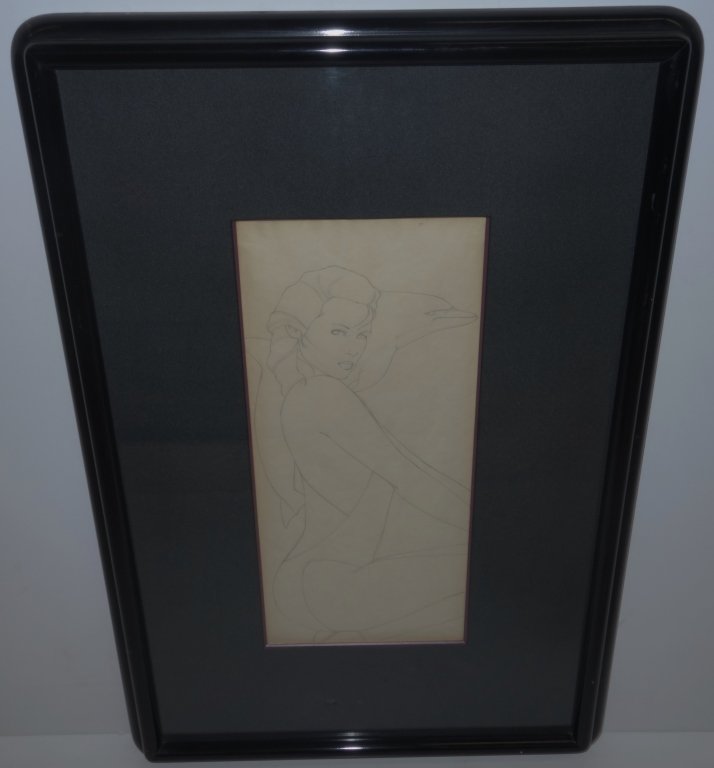 Patrick Nagel  print (1 of 2)