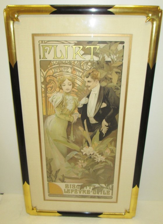 Art Nouveau print by Mucha (1 of 1)