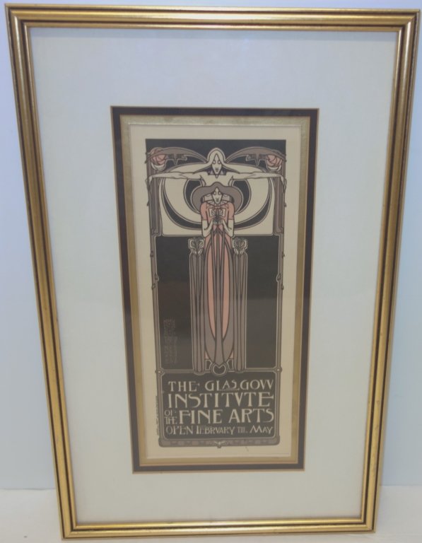 Art Nouveau print (1 of 2)