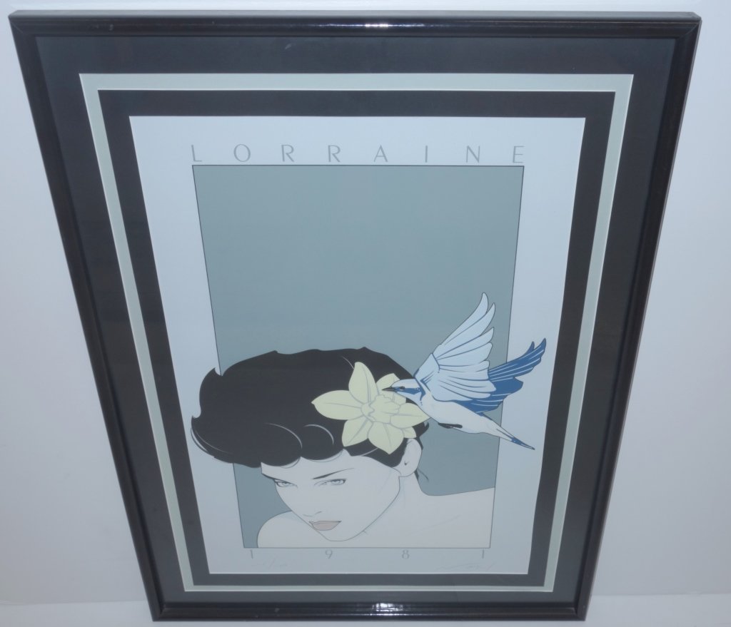 Patrick Nagel  print (1 of 3)