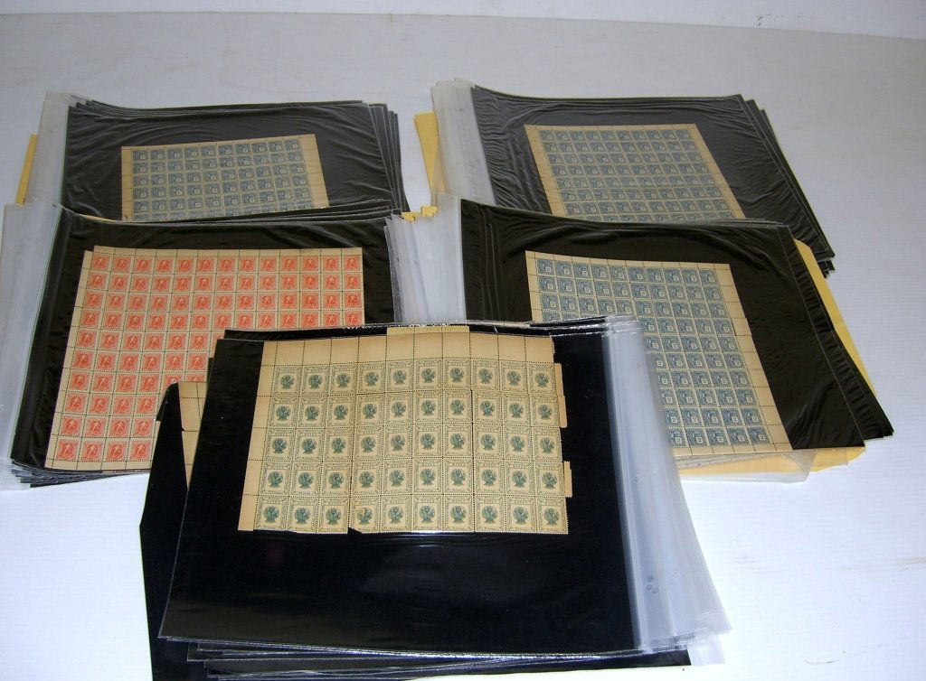 Large collection of German stamps (1 of 10)