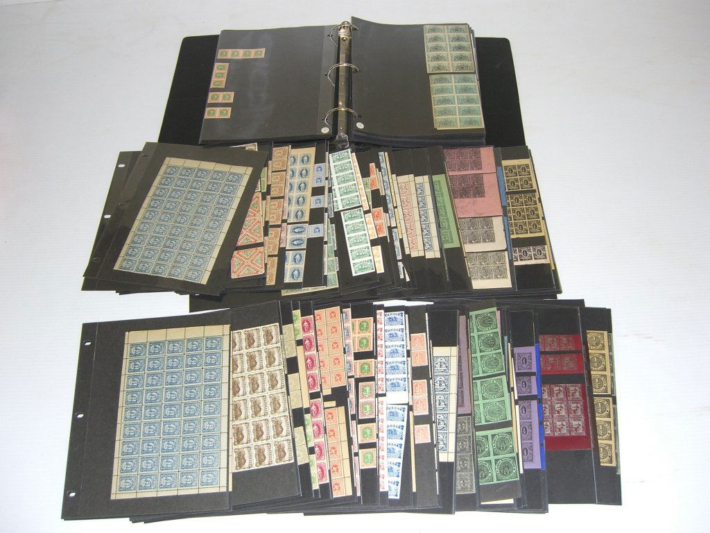 Large collection of unused German stamps. (1 of 9)