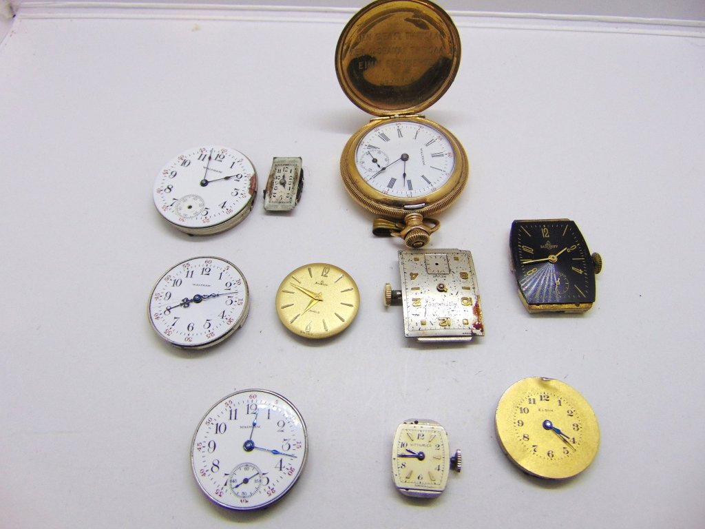 Gold filled Waltham pendant watch lot (1 of 7)