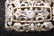 Victorian silver topped chased 14k gold ladies pin - 2