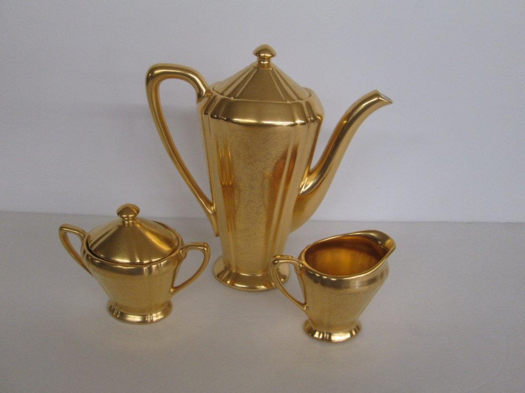 Pickard China Gilt tea set (1 of 3)