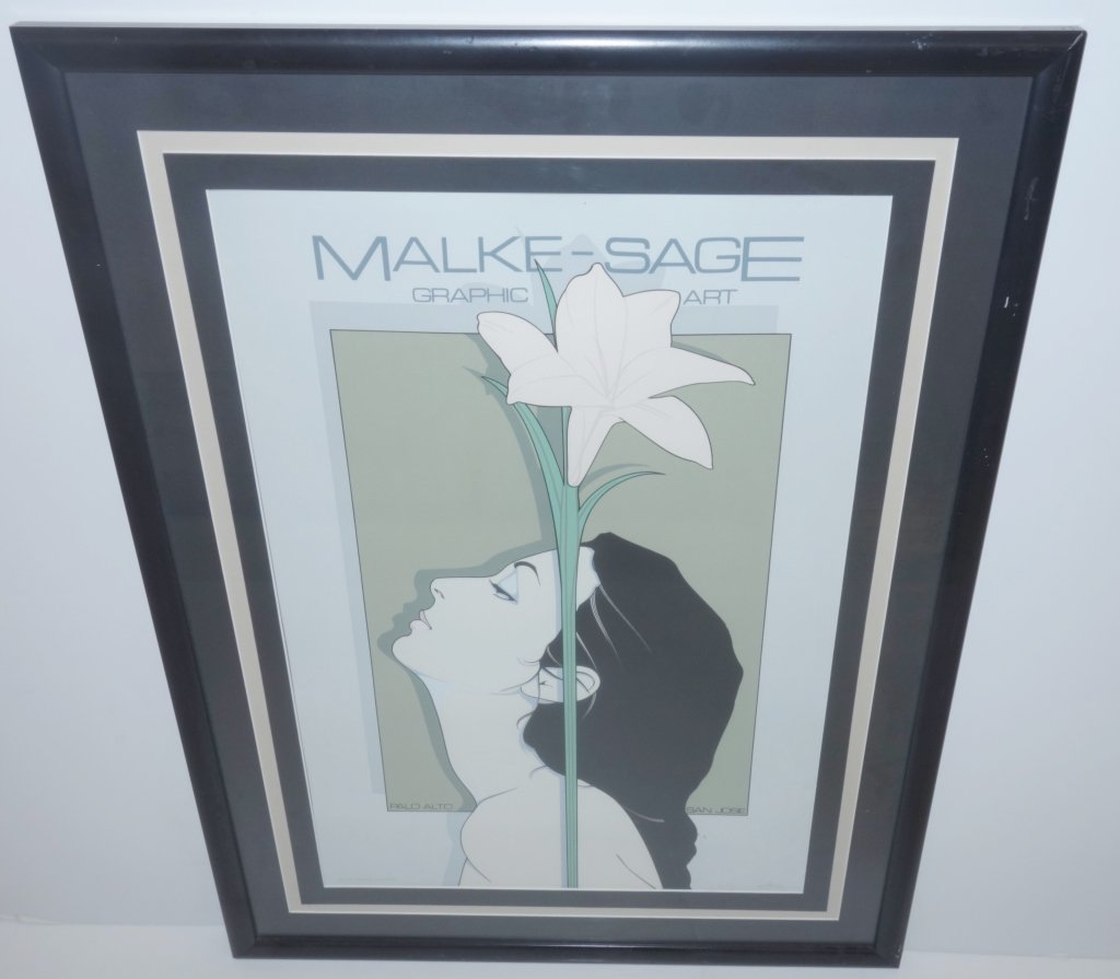 Patrick Nagel  print (1 of 1)