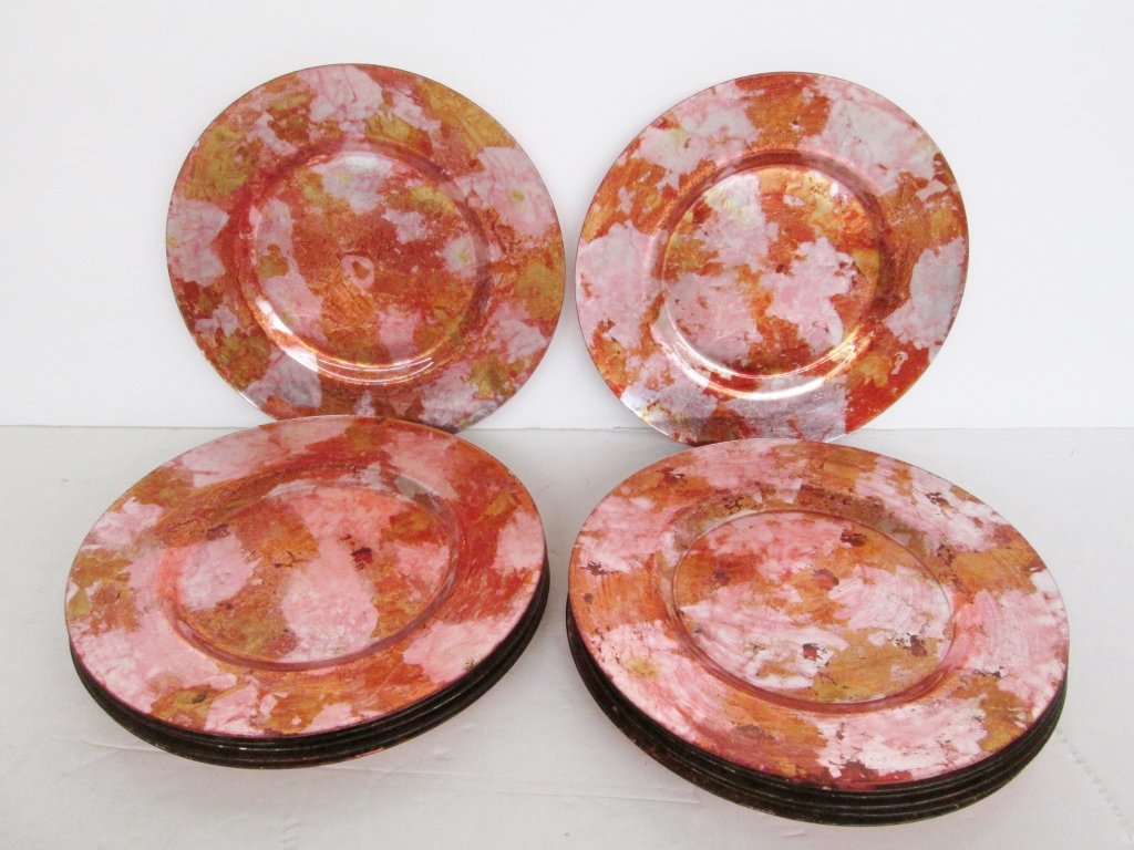13 hand painted plates (1 of 2)