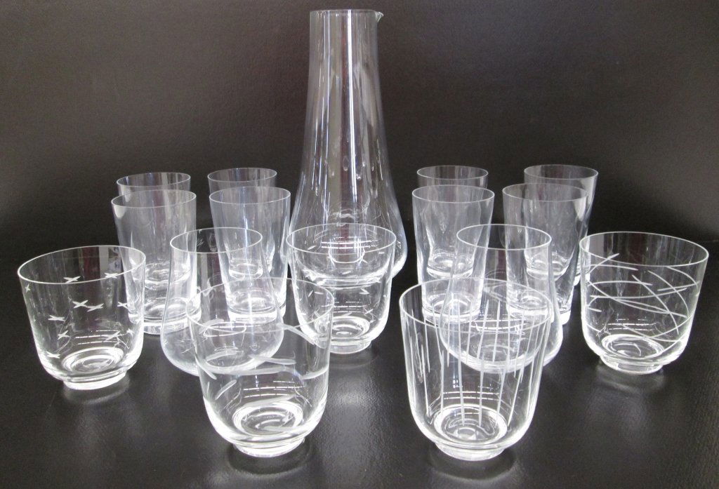 16 piece crystal lot (1 of 1)