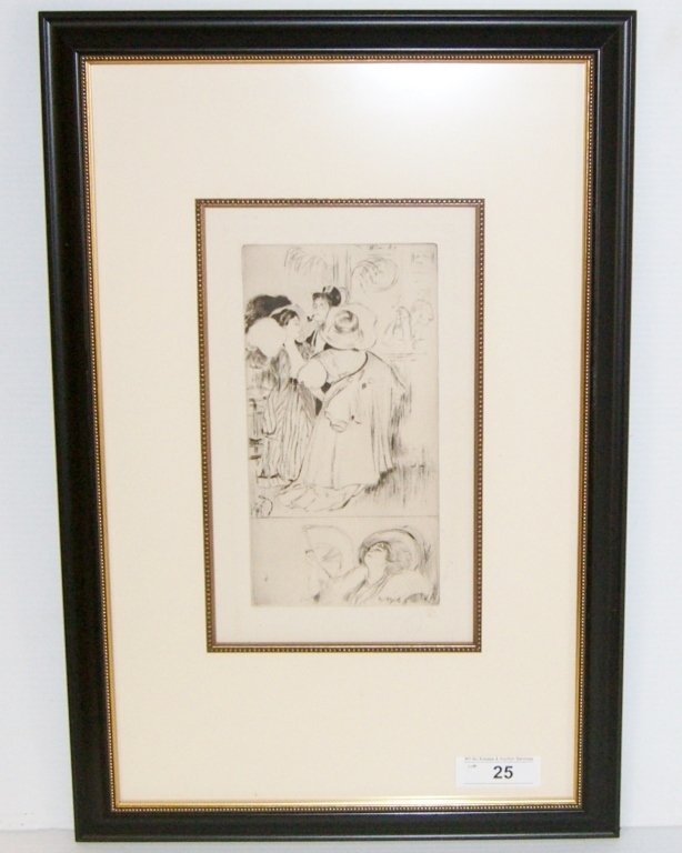 Etching pencil signed (1 of 5)