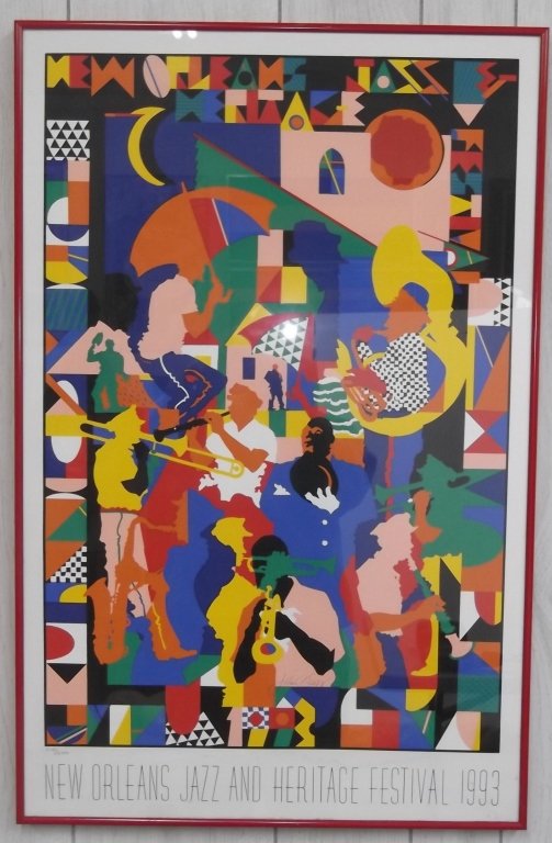 New Orleans Jazz and Heritage Festival poster (1 of 5)