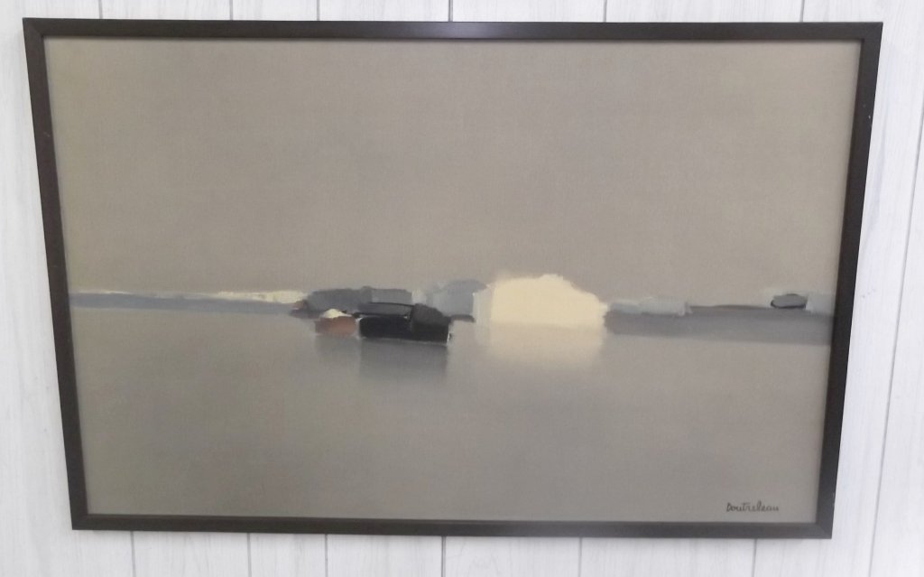 Abstract print on canvas (1 of 3)