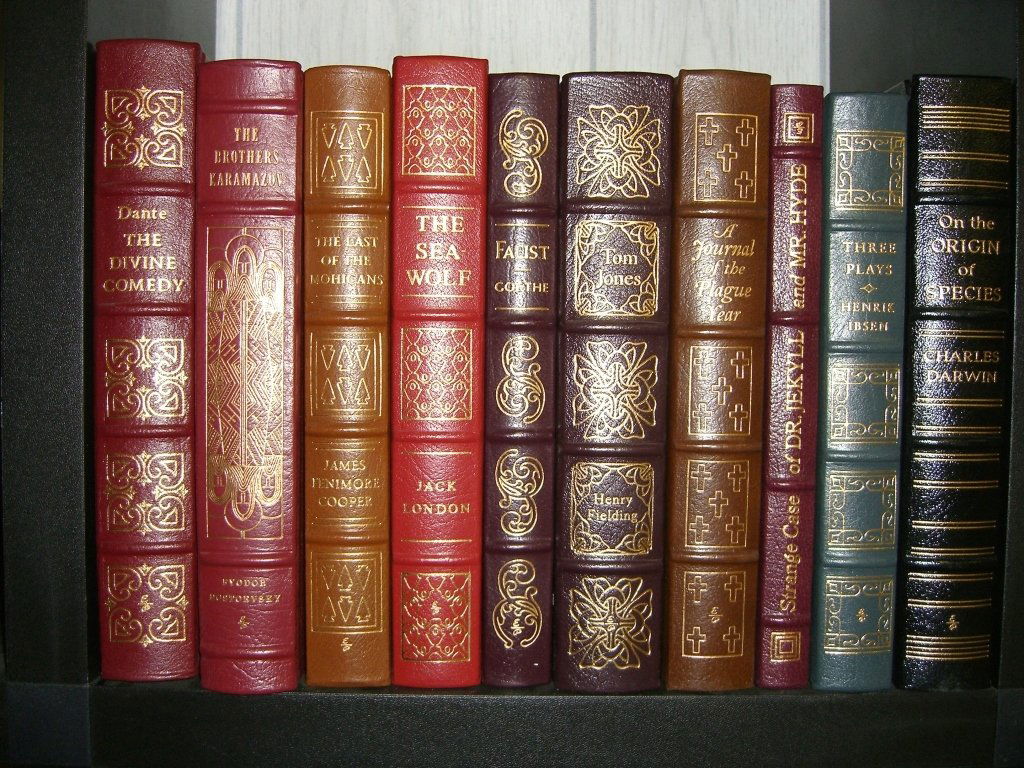 10 Easton Press books (1 of 2)