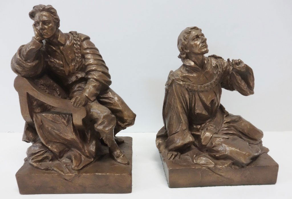 2 1990's resin statues by Irena Sedlecka (1 of 6)