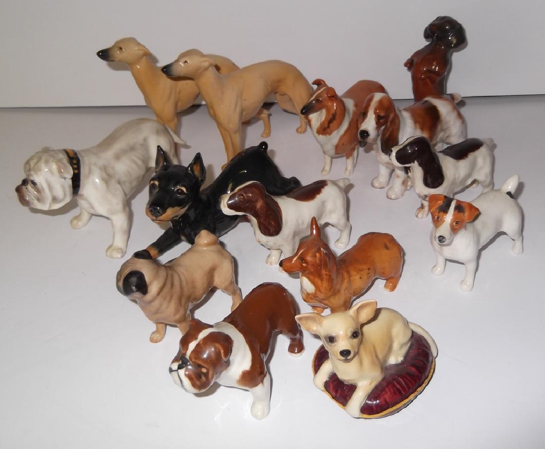 14 Beswick England Dog  Figurines (1 of 2)