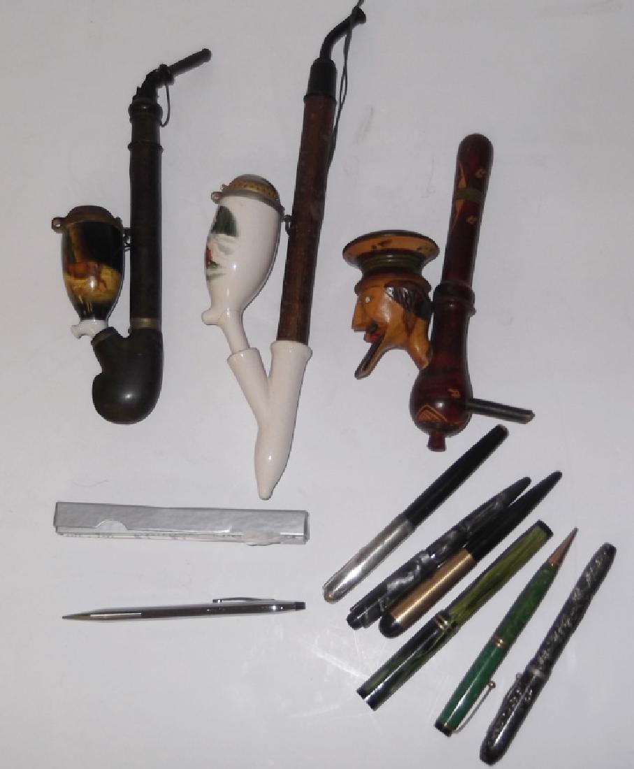 10 piece assorted lot - pipes, pens (1 of 7)