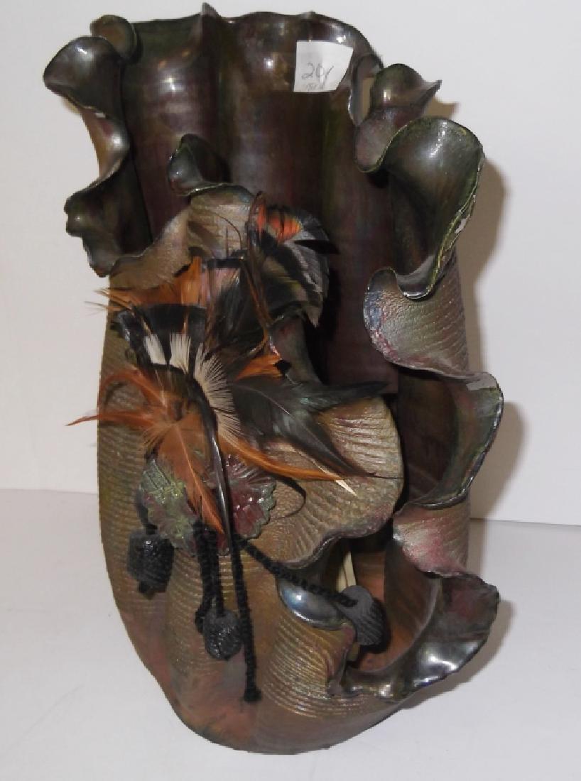 Abstract studio pottery vase (1 of 5)