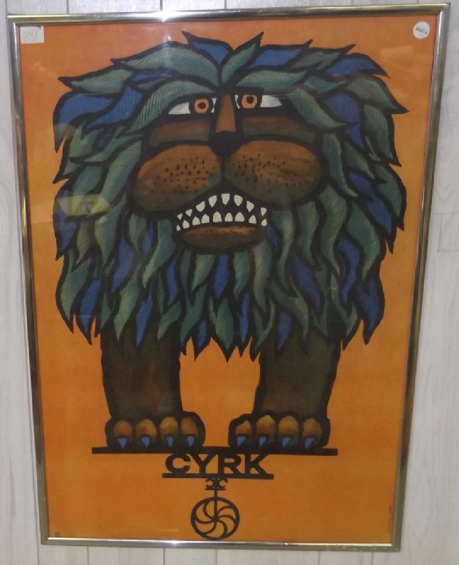 Cyrk Polish circus poster (1 of 4)