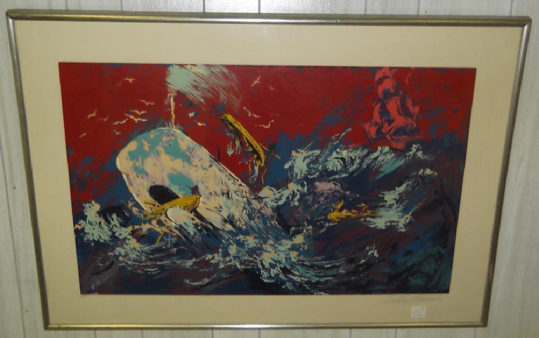 Leroy Neiman abstract Serigraph Signed (1 of 4)
