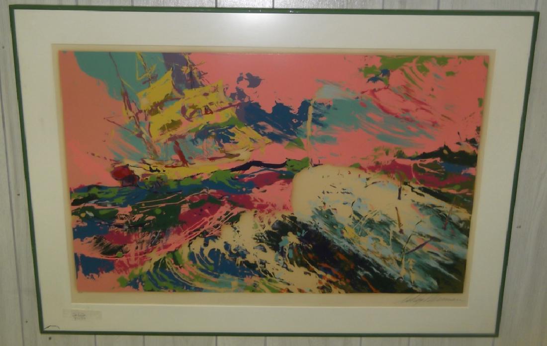 Leroy Neiman abstract Serigraph Signed (1 of 6)