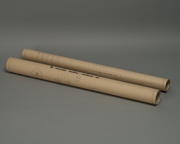 A Group of Mid-century Italian Architectural Plans: A Group of Mid-century Italian Architectural Plans, dated 1959.