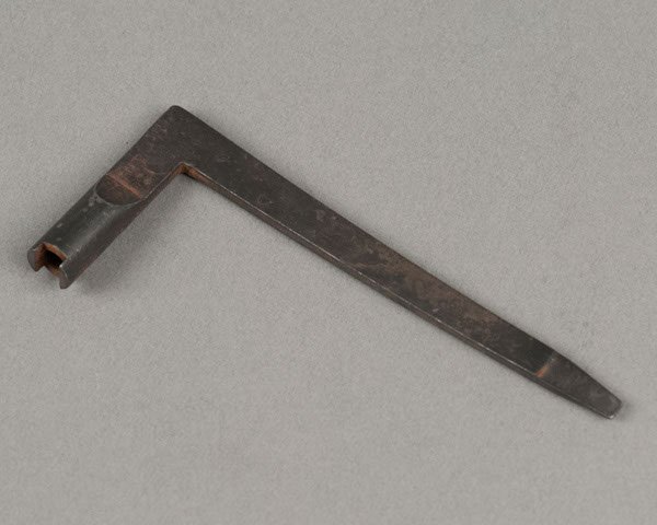 Civil War Cold Model 1860 Army revolver nipple wren: Civil War Cold Model 1860 Army revolver nipple wrench.