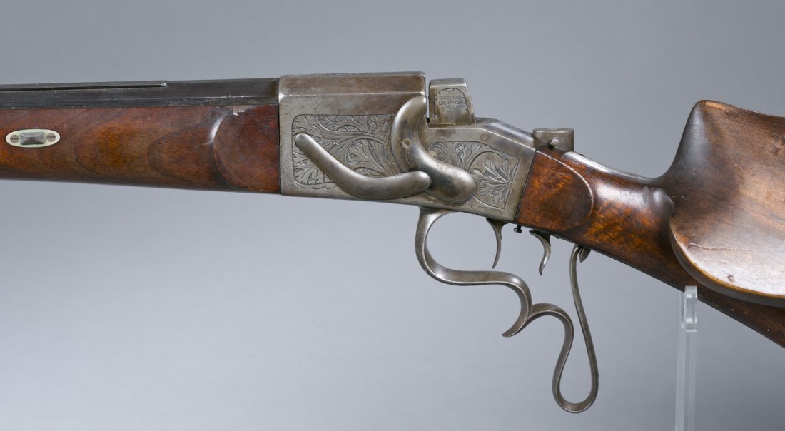 Massive German Single-Shot Shuetzen Pre-WWII Rifle - 2