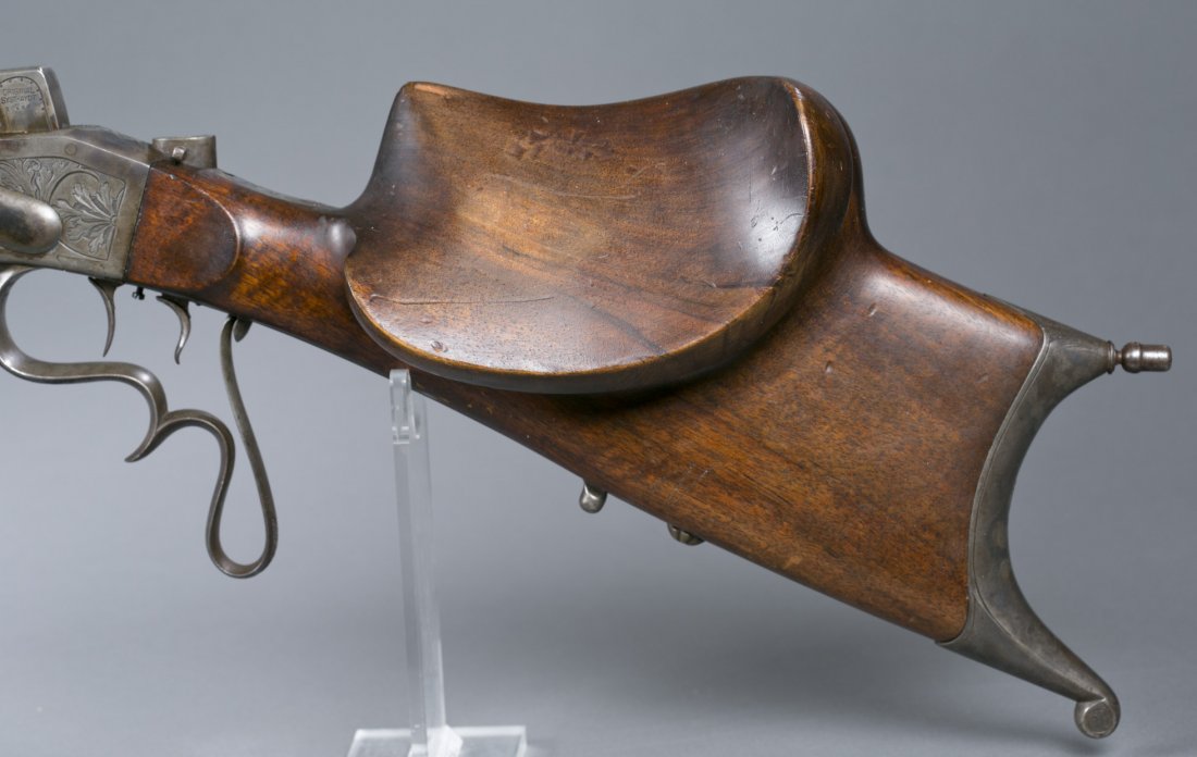 Massive German Single-Shot Shuetzen Pre-WWII Rifle - 5