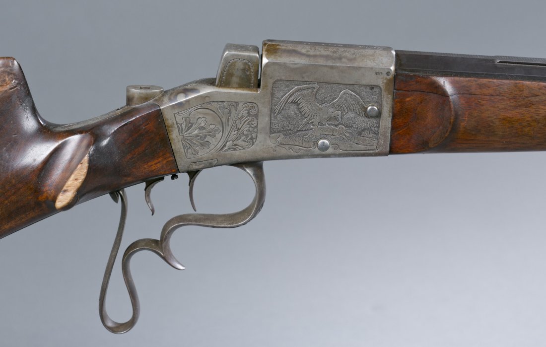 Massive German Single-Shot Shuetzen Pre-WWII Rifle - 8