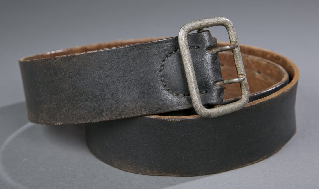 WWII German Butek Leather Officers Belt