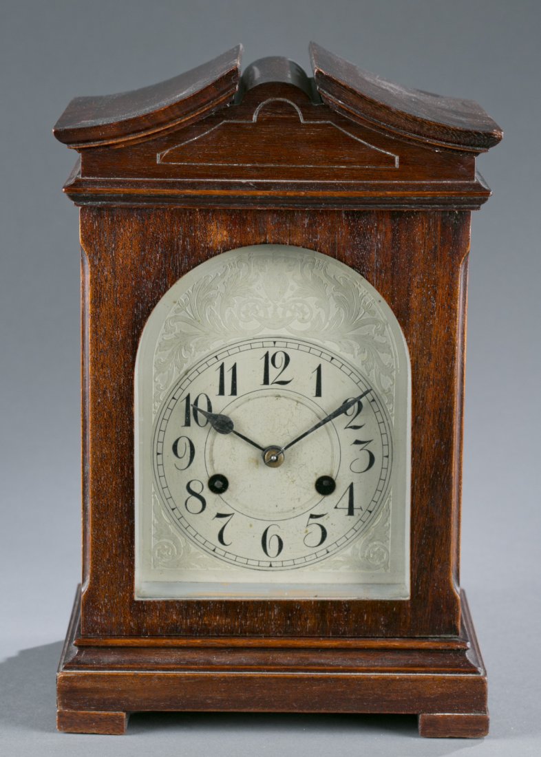 Mahogany Mantel Clock