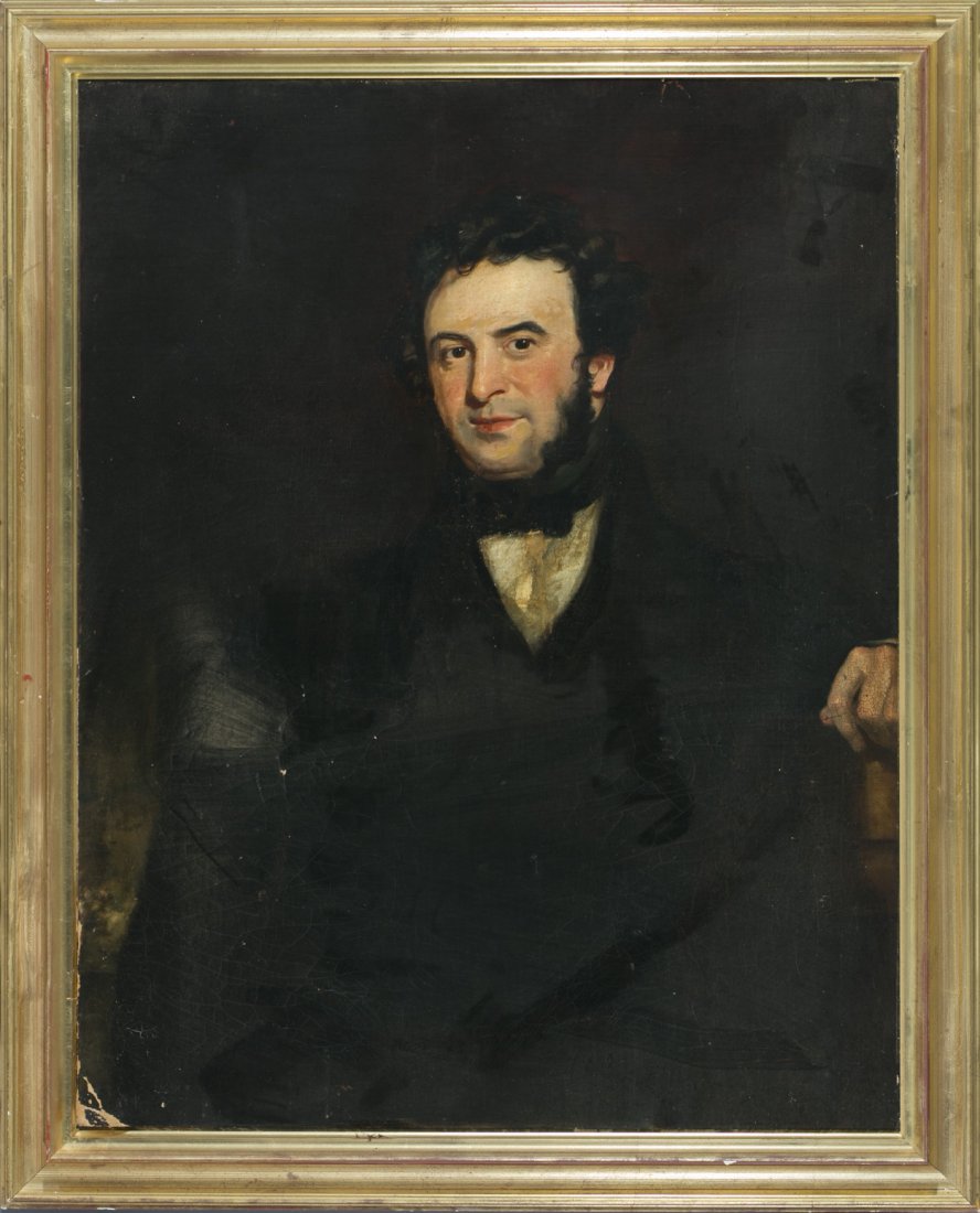 Oil on Canvas Portrait of a Gentleman