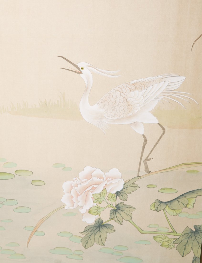 Oriental Four-panel Screen - 3
