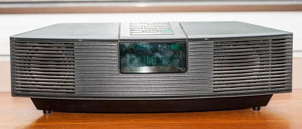 Bose Alarm Clock/Stereo with Speakers and Remote: Bose Alarm Clock/Stereo with Speakers and Remote To include: Model AWR1-1W and two 301 Bose Series IV speakers. speakers 10 1/2"" H x 16"" W x 9 1/2"" W