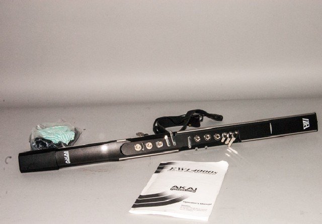 Akai Professional 4000 S Electric Wind Instrument: Akai Professional 4000 S Electric Wind Instrument 26 1/4"" W x 1 3/4"" D