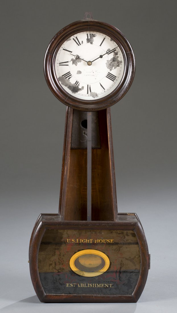 U.S. Lighthouse Banjo Establishment Clock