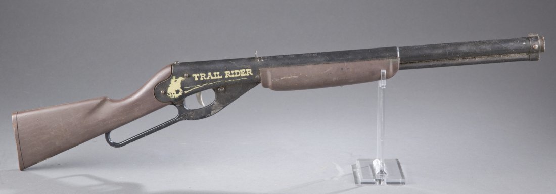 Daisy Trail Rider Pellet Gun: Daisy Trail Rider Pellet Gun Steel and plastic stock. Model 660, Pat No. 2,729,208 3,078,618. 29"" L
