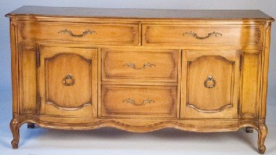 Contemporary French Style Cherry Sideboard by: Contemporary French Style Cherry Sideboard by Thomasville Camille design by Thomasville. 33"" H x 64 1/4"" W 19 1/2"" D.