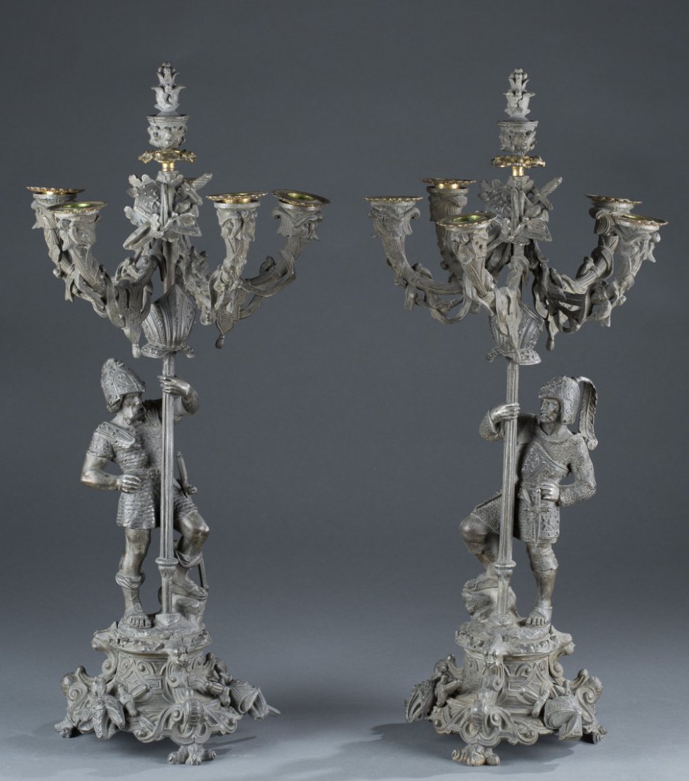 Pair of Asian Style Brass Lamps: Pair of Asian Style Brass Lamps Asian Influence thistle decoration. 35" H