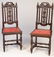 Pair of 19th C. Elizabethan Revival Side Chairs