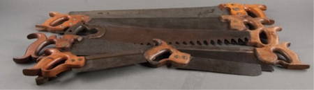 Lot 10 Hand Saws