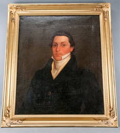 Rare 19th C Virginia Portrait of Armistead Burwell