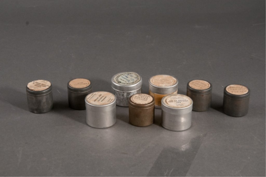 Collection of 9 British 35mm Film Strips: Ca. WWII era. Titles include "Aid to South and South-East Asia." "African Development in Southern Rhodesia," " Britain in the 17th Century," and "Battle Against Disease." Most produced and distributed