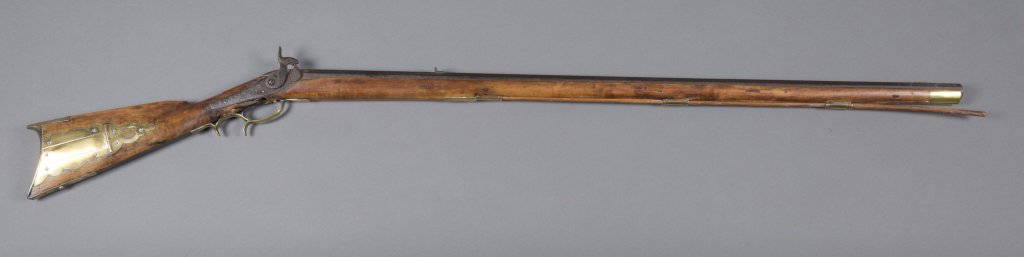19th c. Virginia Long Rifle - Jul 28, 2014 | Quinn's Auction Galleries ...