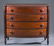 Transitional Sheraton Mahogany Bow-Front Chest