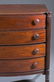 Transitional Sheraton Mahogany Bow-Front Chest - 2