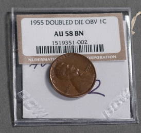 1955 Doubled Die Lincoln Cent
