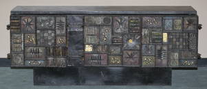 Paul Evans Sculpture-Front Cabinet