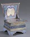 Russian Enameled Salt Throne